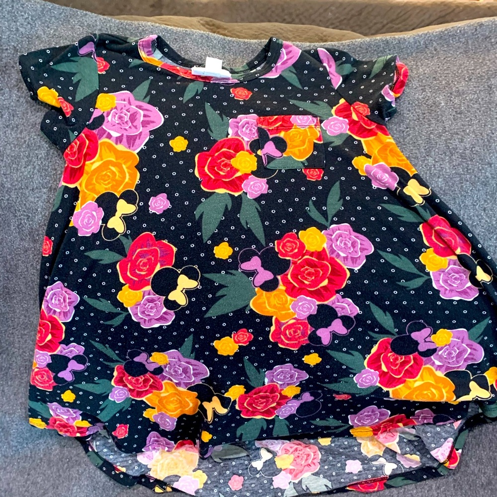 LulaRoe kids mini mouse dress